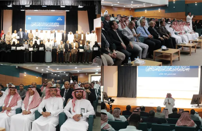 بحضور نائب رئيس مجلس الأمناء كليات الشرق العربي تكرم الفائزين في البحث العلمي