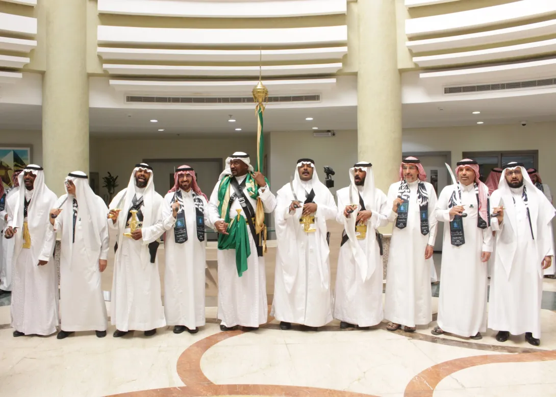 اعتزازًا بمسيرة الوطن.. كليات الشرق العربي تحتفي باليوم الوطني السعودي