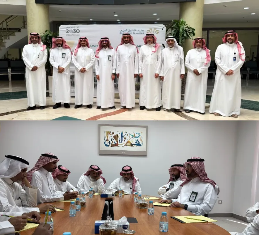 كليات الشرق العربي و«إخاء» تبحثان تعزيز التعاون التعليمي والتدريبي