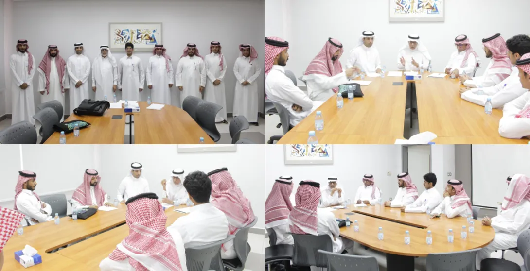 عميد كلية الحقوق يترأس اجتماع نادي القانون